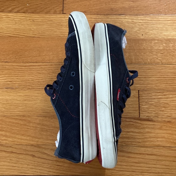 Vans Suede/Leather Navy Blue Sneakers - Picture 5 of 12